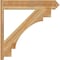 Ekena Millwork Merced Arts & Crafts Rough Sawn Outlooker, Western Red Cedar, 8"W x 40"D x 40"H OUT08X40X40MRC03RWR - alternate 4